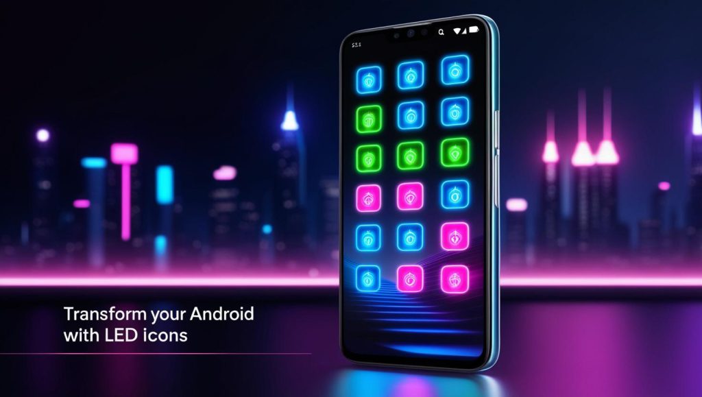 El Mejor Paquete de Iconos Led para Tu Celular